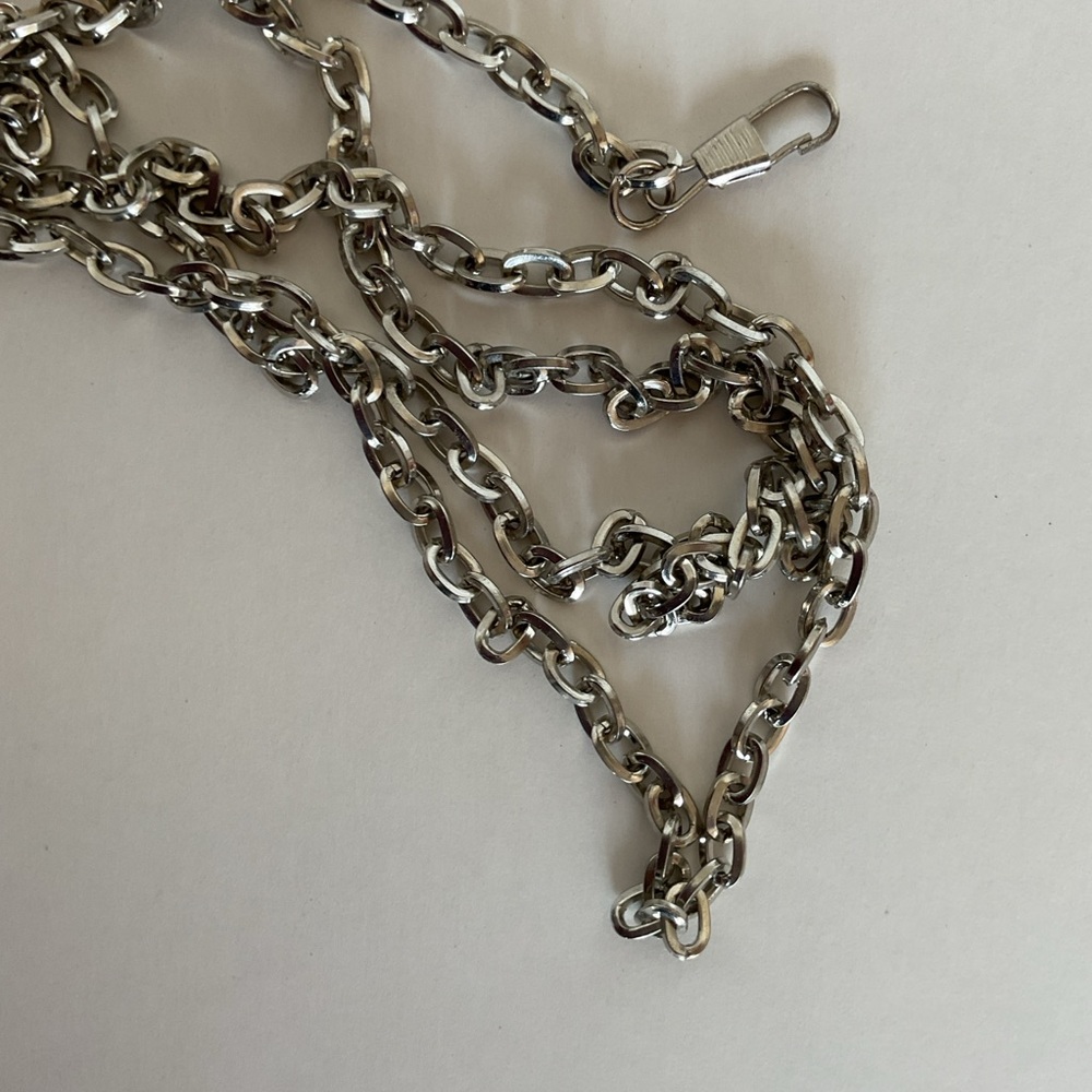 Silver Chain Replacement Handbag Strap - image 6